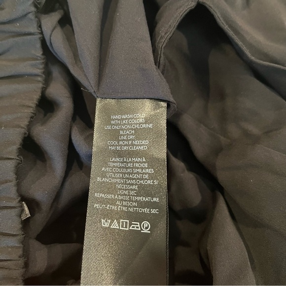 NWT Anthropologie Small Solid Black Sleeveless Deep-V Midi Dress Cut Out Back - Picture 7 of 8